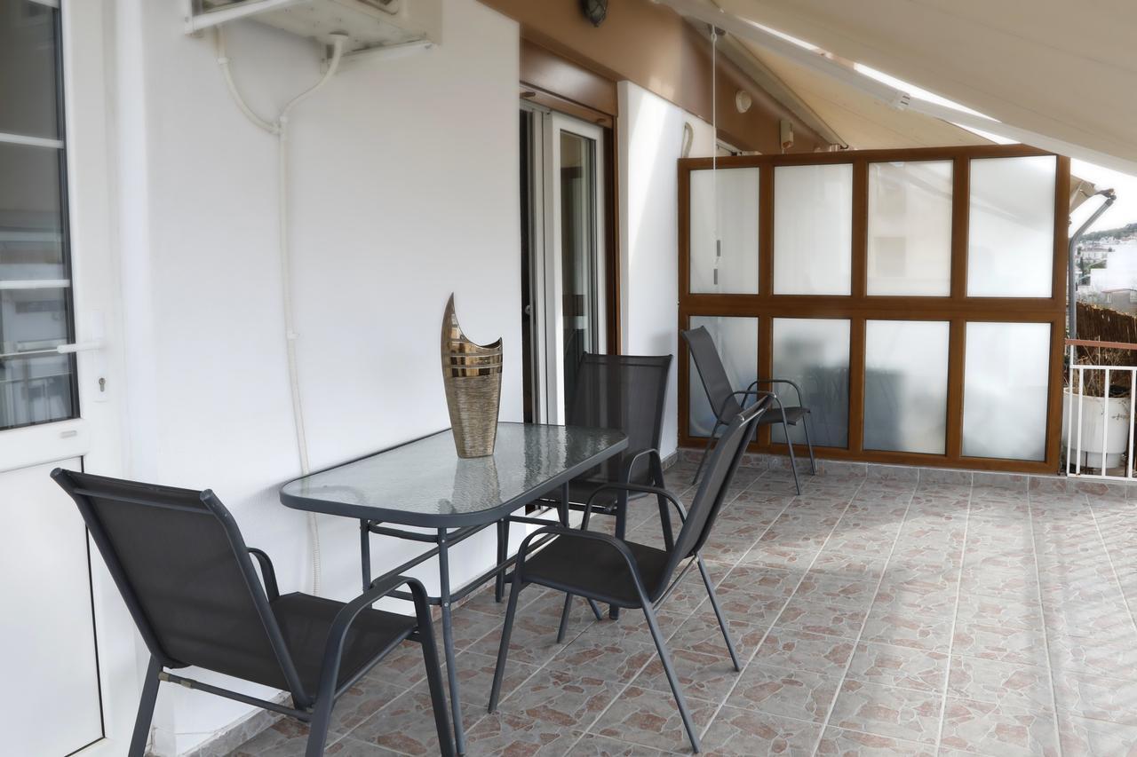 Ferienwohnung Gazi Penthouse Athen Exterior foto