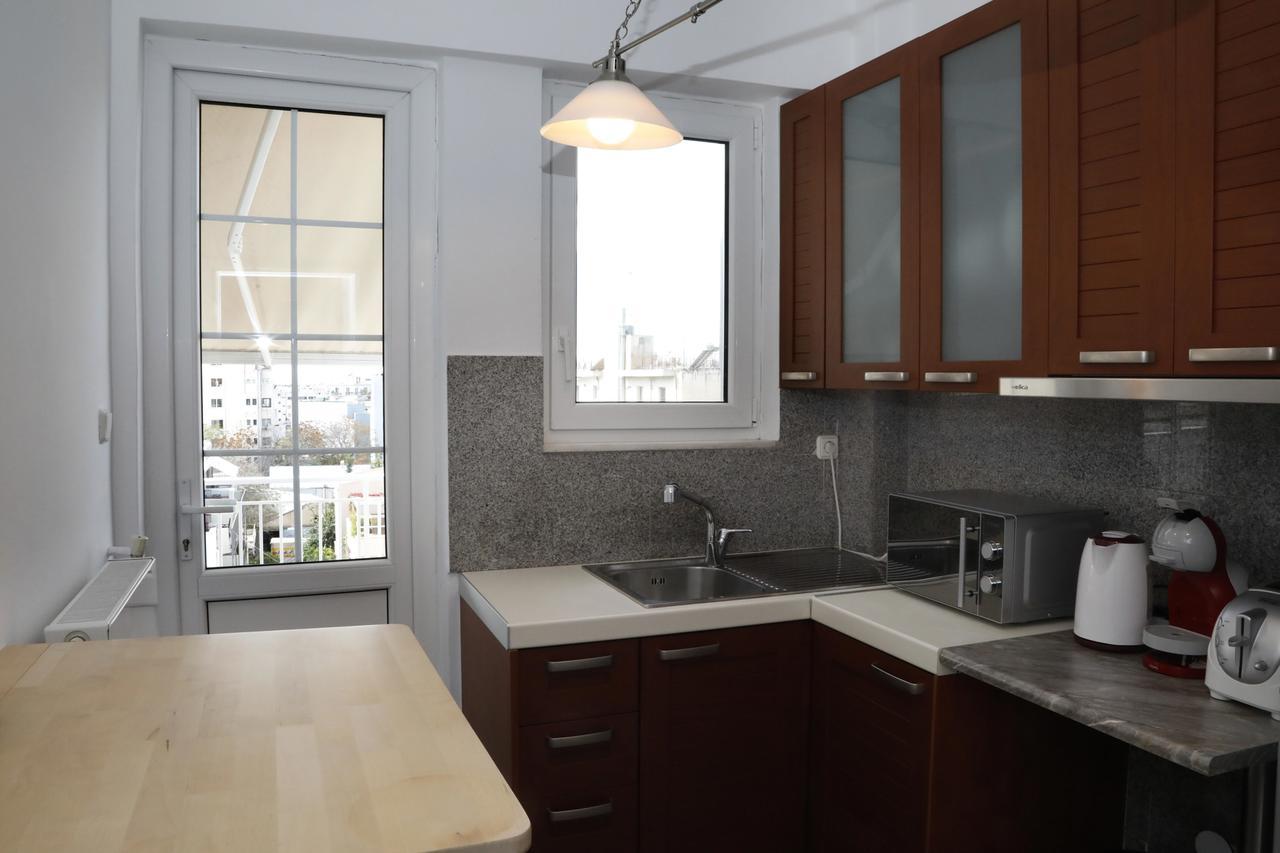 Ferienwohnung Gazi Penthouse Athen Exterior foto
